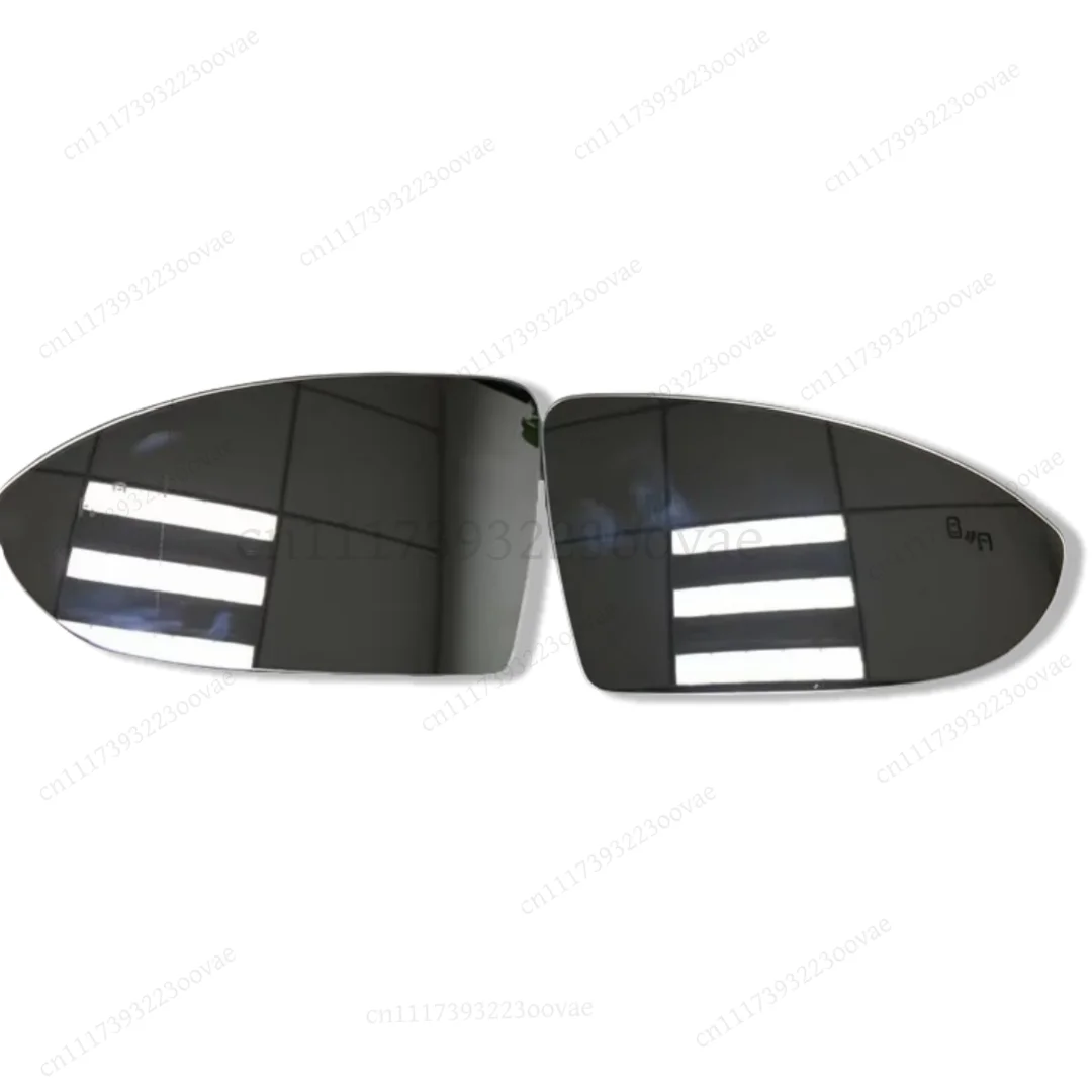LF-Side Assist Blind Spot Lens Rearview Mirror Glass for VW Golf 7 7.5 GTI R T-Roc Sagitar, Replacement Part