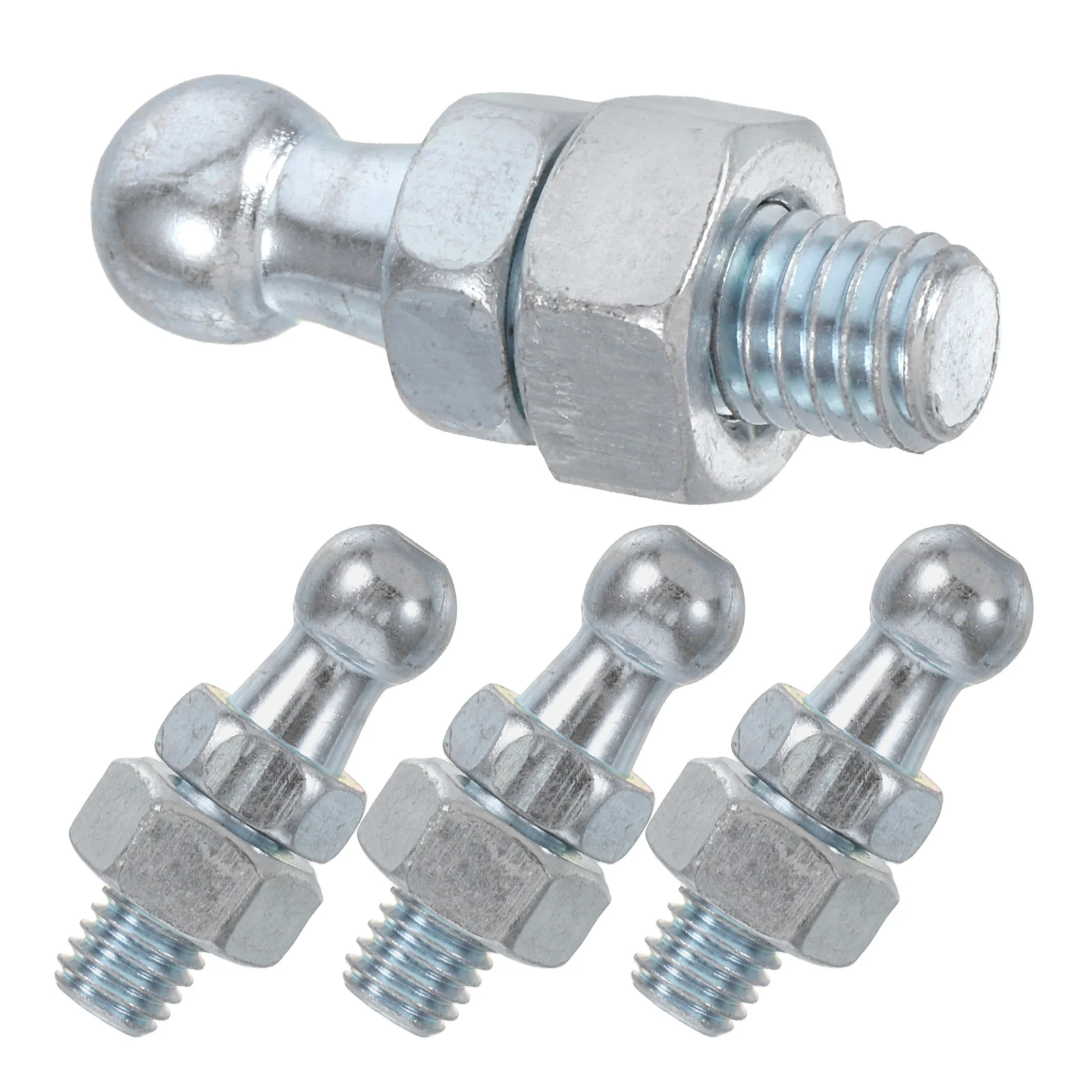 4pcs Gas Spring Ended Bonnet Assembly Car Ball Stud Bolt Adjustable Durable Metal Furniture Hardware Accessories For