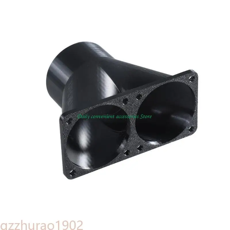 

97QB Cooling Fan Pipe Outlet Air Gathering Vent Air Outlet for 4cm/6cm Cooling Fan Enhances Air Ventilation Fan Outlet