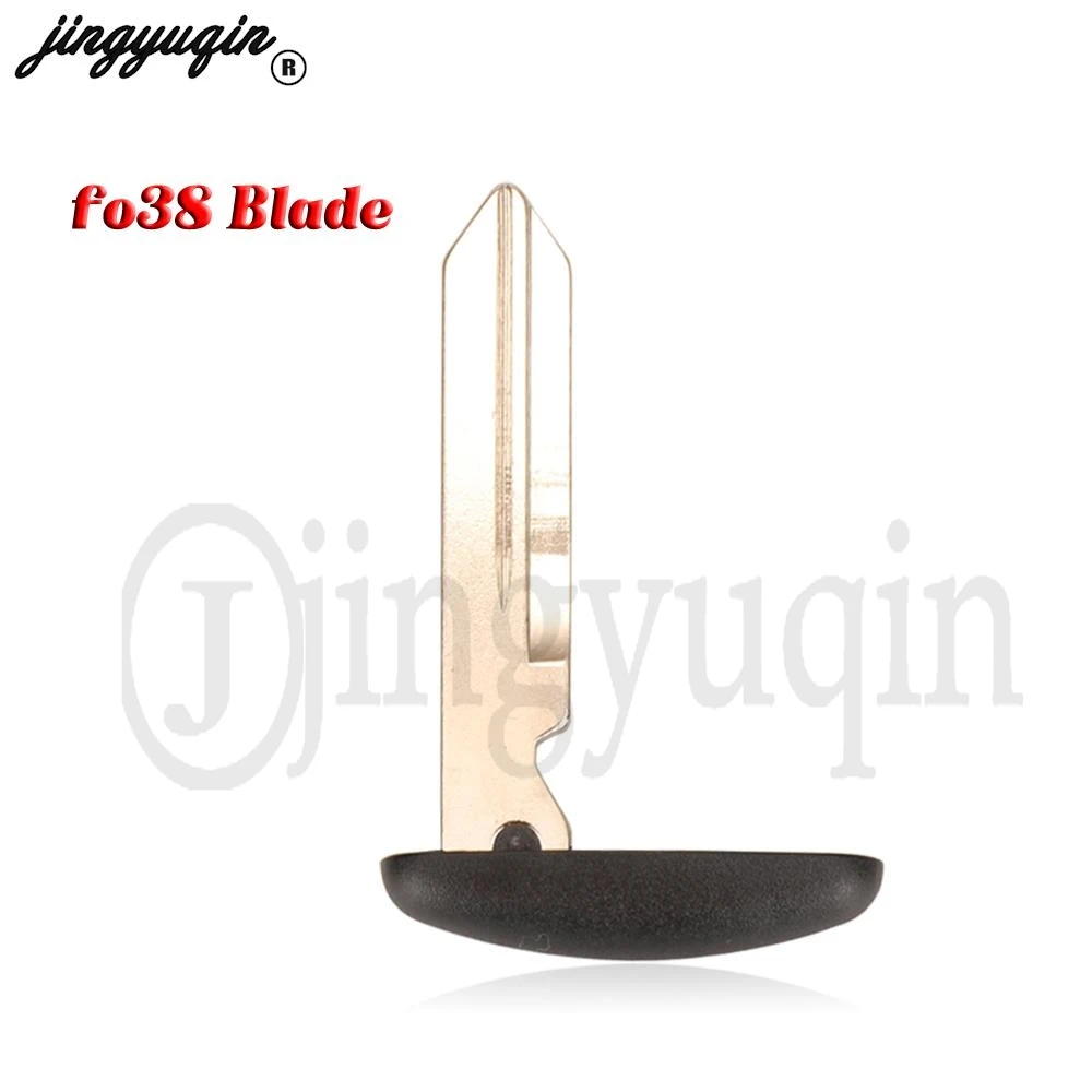 Jingyuqin 1/10pcs fo38 / hu101 Blade For Ford Edge Escape Explorer Taurus Flex Focus Remote Car Uncut Key Replacement Blank