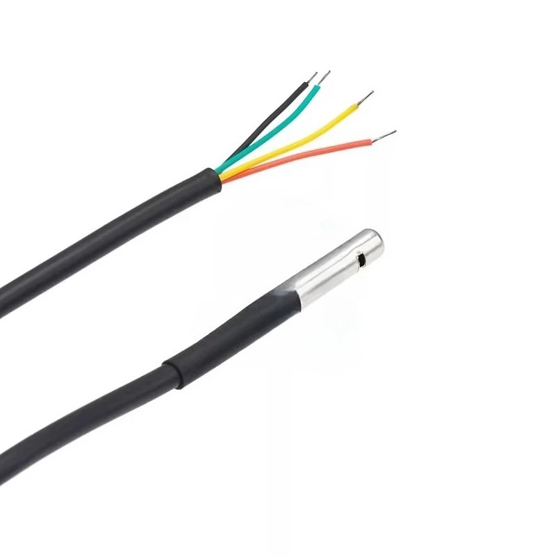 for BME680 BME688 Temperature, Humidity, Air Pressure, Air Quality Sensor Waterproof Stainless Steel Module Probe Cable