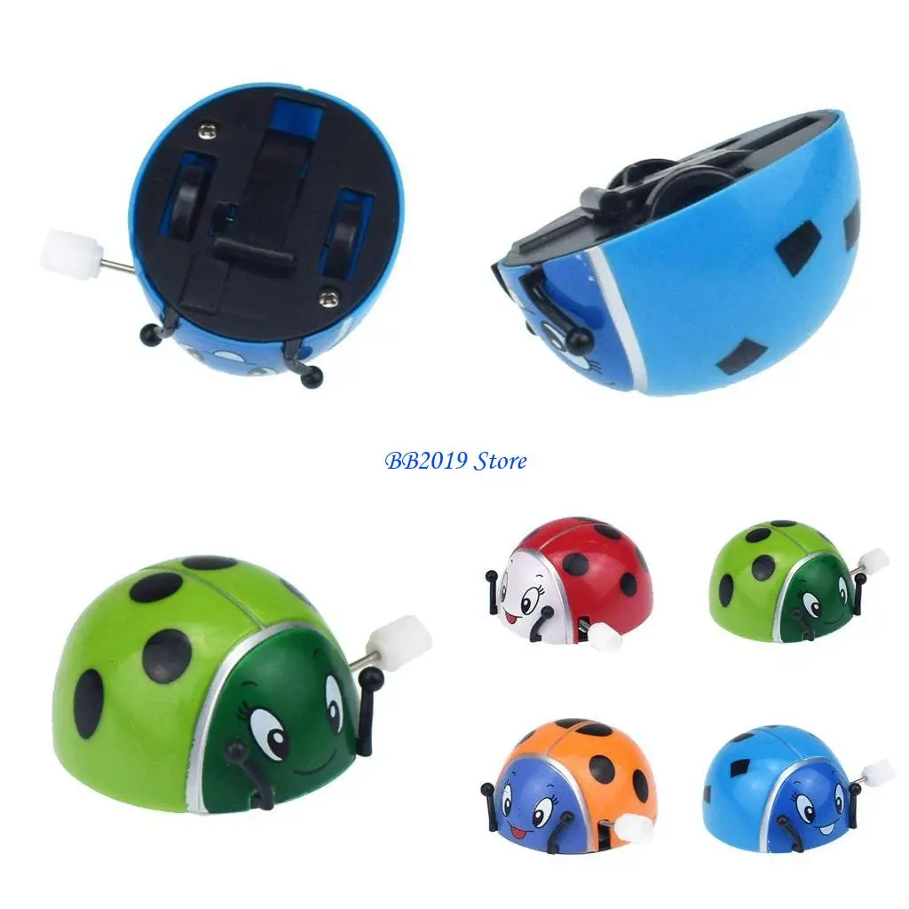 Q0KB Spring Ladybird SOMERSAULT ROTATATION COUSSYS Kinder Kinder Geschenke lustig für p