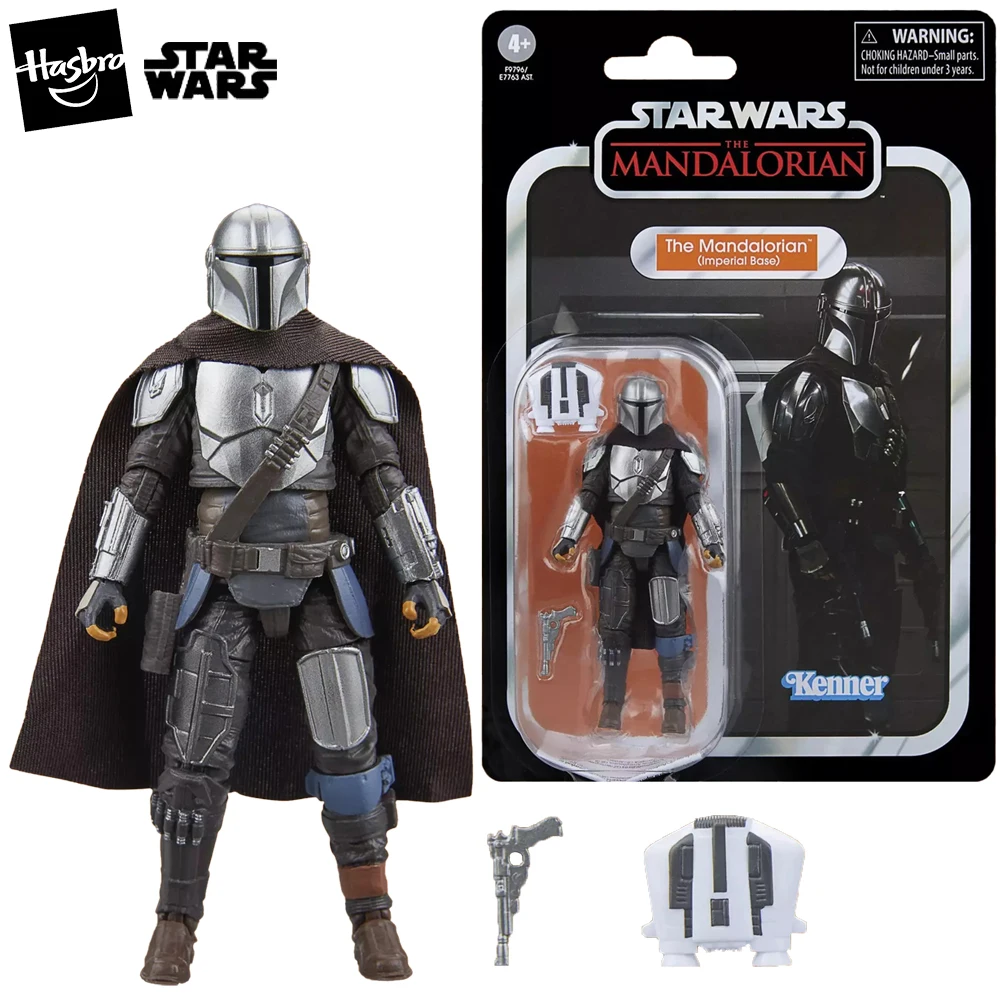 

Nice Hasbro STAR WARS The Vintage Collection The Mandalorian (Imperial Base) 3.75-inch Scale TVC Anime Action Figure Model Toys