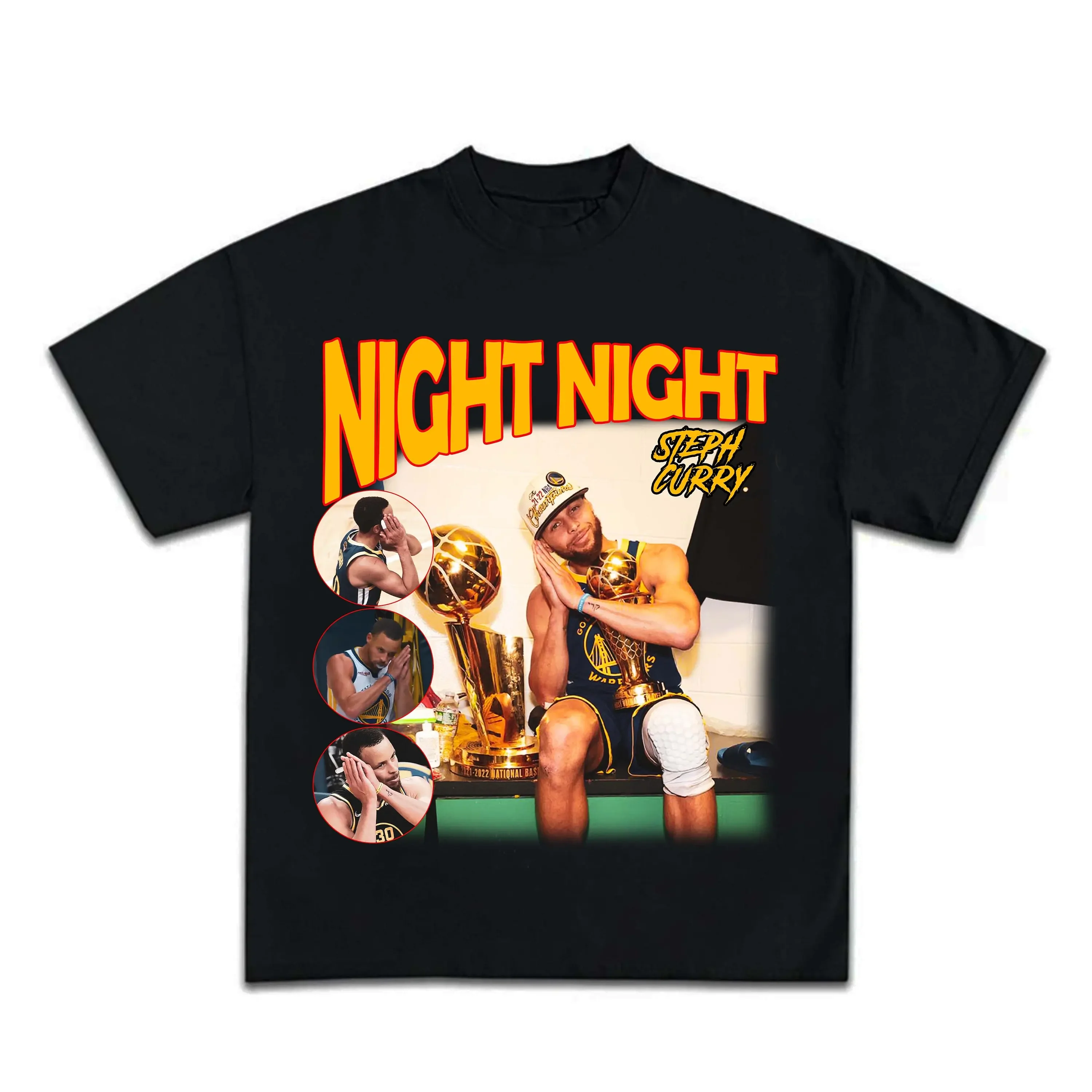 Camiseta de Steph Curry, regalos para él, camiseta de rapero de hip hop de los años 90