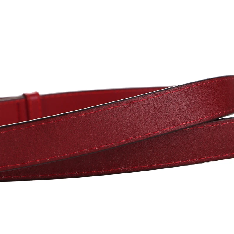 Women\'s Thin Waist Belt Genuine Leather With Dress Coat Senior Sense Vintage Belt 2023 Decorative Suit Sweater Waist Chain