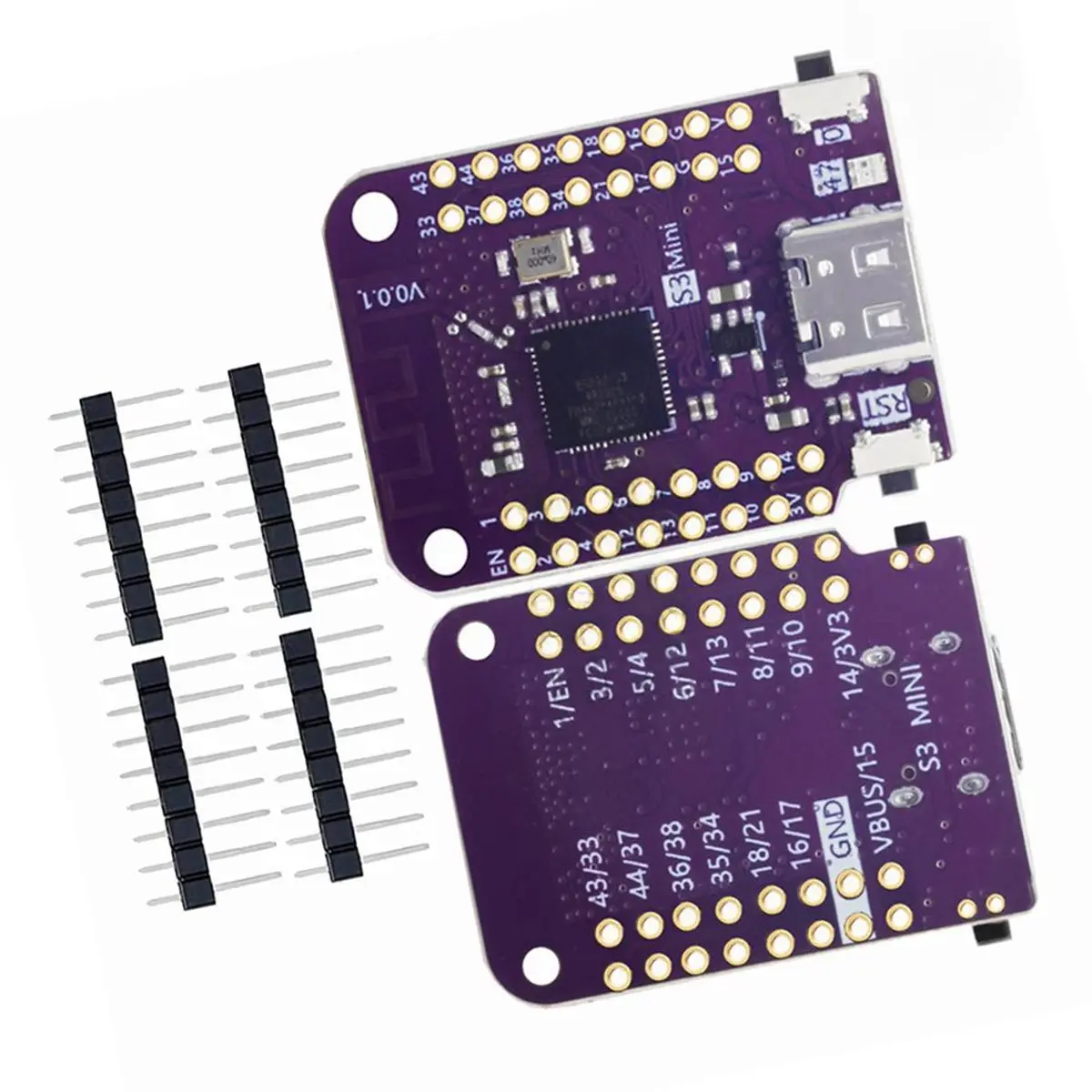 For - V1.0.0 Board 4MB Flash 2MB PSRAM WiFi Bluetooth IoT Board for MicroPython