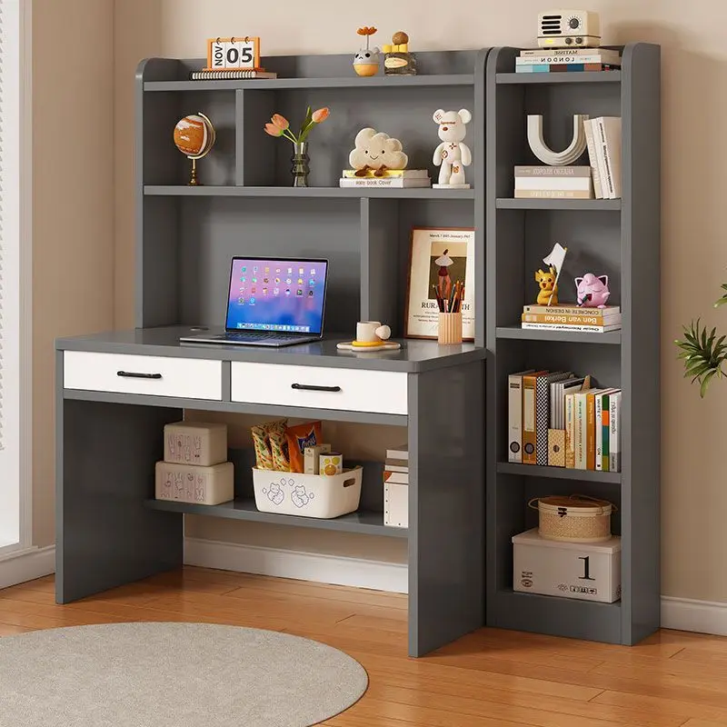 

Solid wood, desk, integrated, student, writing, small, bedroom, household