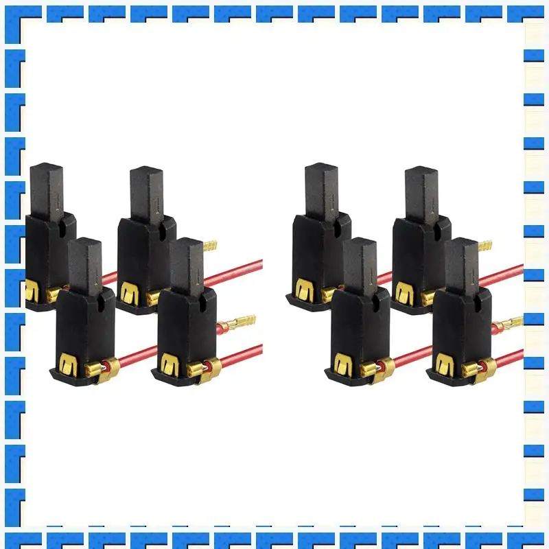 

ABNG 8PCS N292059 Carbon Brush Box Assembly Fits For Sander Brush Box N421468 CMEW231DWE6411 DWE6411K WE6420 DWE6421 DWE6423