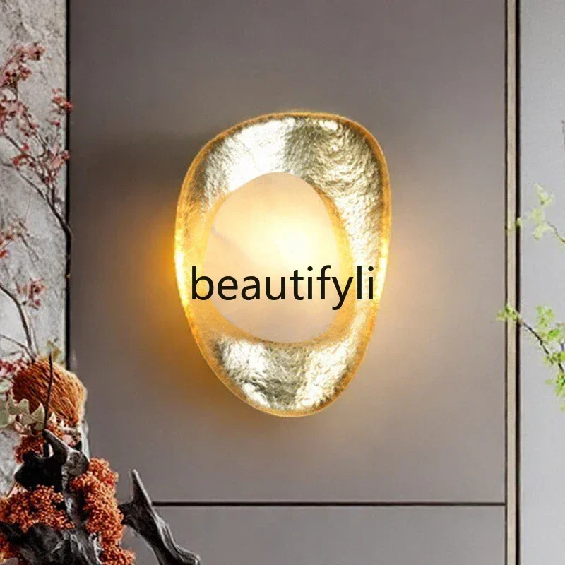 

Living room model room designer cafe decoration, bedroom bed wall lighting hotel0420
