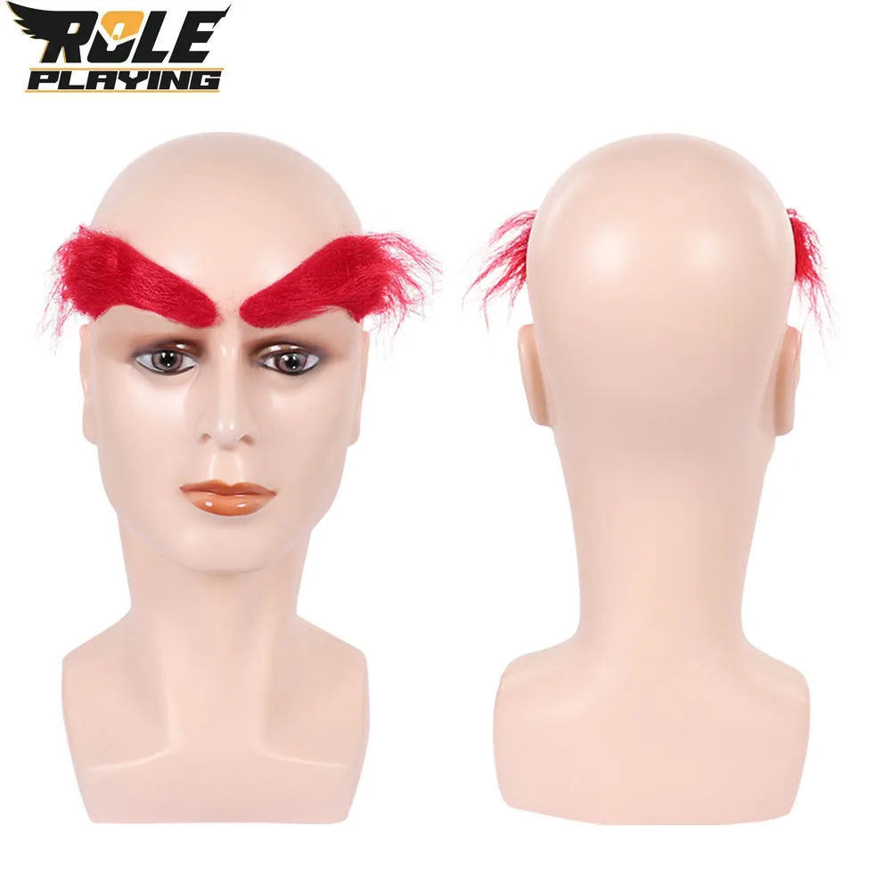 Accesorios de Cejas para Disfraz de Bowser, Disfraz de Dibujos Animados 2026 Bros Fantasia, Accesorios de Disfraz para Hombres y Mujeres, Disfraz de Halloween, Disfraz para Fiesta de Carnaval