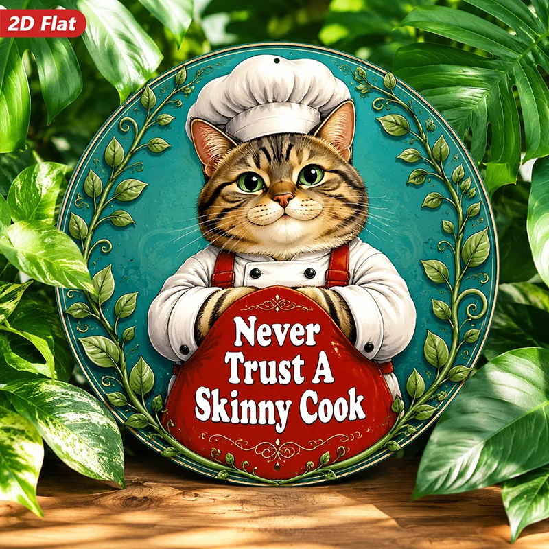 2D Flat, 1pc Never Trust Skinn - Home Cooking Quotes 评论和价格