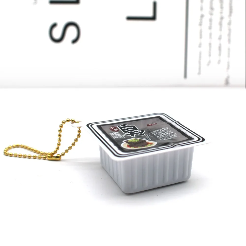 محاكاة التوفو بودنغ المفاتيح الجدة ضغط الضغط لعبة كيرينغ مضحك الفول الرائب انتعاش بطيء قرصة قلادة #3