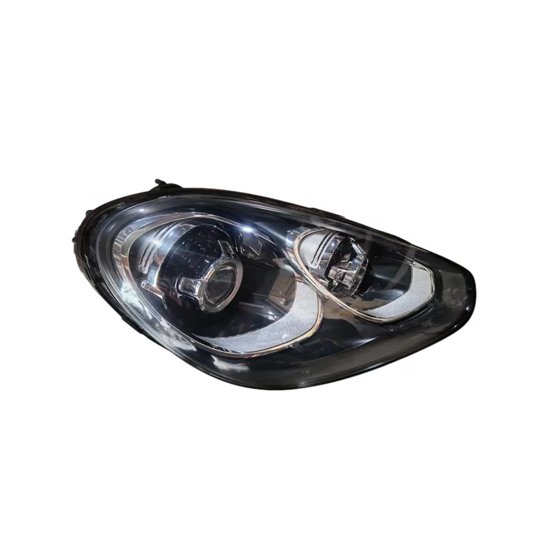 Applicable to Cayenne headlights 2015   car lighting system headlight half assembly dismantling parts