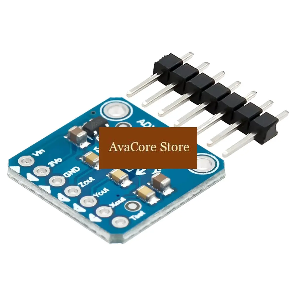AvaCorePromotion 1018 ADXL326 - 5V Ready Triple- Accelerometer (+-16g Analog Out), Sensor Module for DIY Robotics Motion Detecti