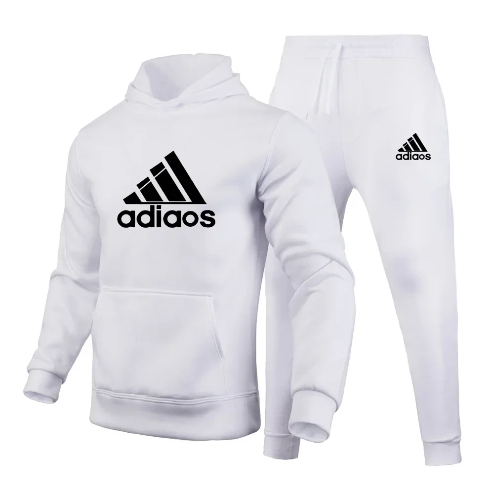 

2025 Spring Men's and Women's Sports Hoodies Sweatpants Fashion Sweatshirt Cotton Tops Sets Unisex High Quality Tops 2024
