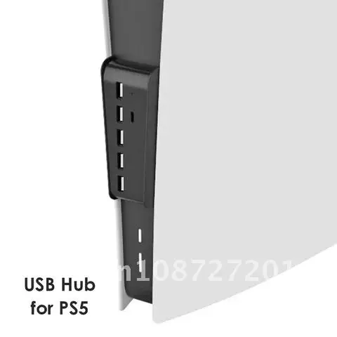 Adattatore Hub USB per PS5 6 porte USB 3.0 USB A TYPE-C 3.1 Expander Splitter HUB USB Super Speed 3.0 per Console PlayStation 5