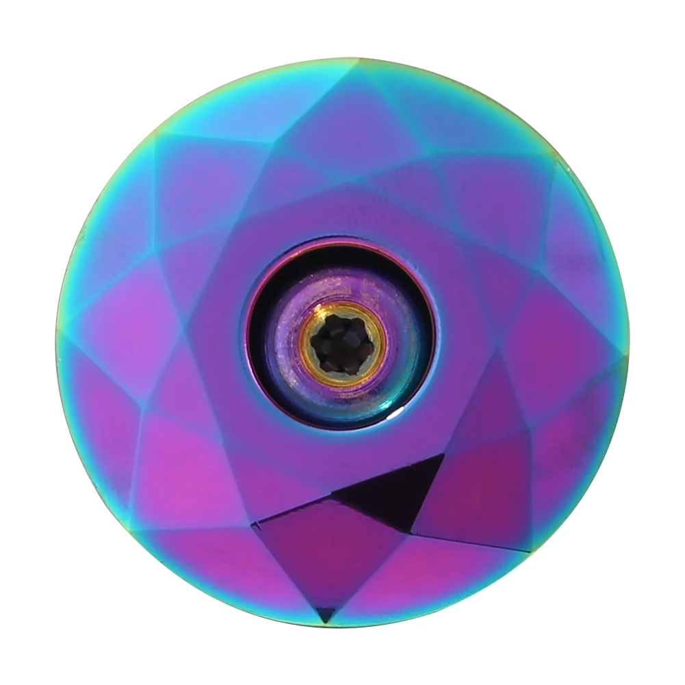 1-1/8 بوصة MTB دراجة سماعة غطاء حرق الأزرق دراجة الجذعية سماعة غطاء تغليف علوي الدراجات السلطانية مع المسمار ل 28.6 مللي متر شوكة أنبوب رأس