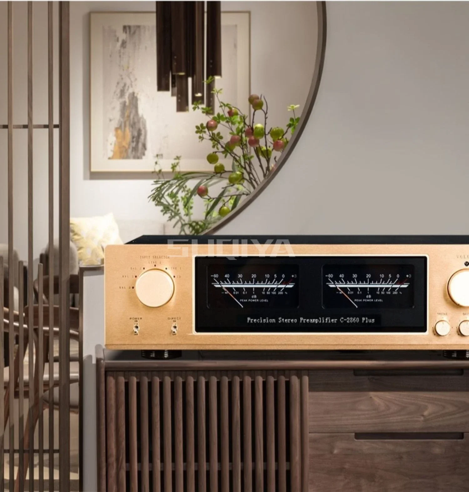 SUQIYA-Reference Accuphase C-2860 Plus مضخم صوت منزلي متوازن بالكامل مضخم HiFi مع جهاز تحكم عن بعد