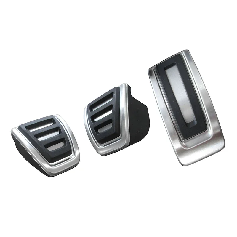 RHD Car Sport Stainless Steel MT/AT Pedal For VW Golf 7 Mk7 R Seat mk3 For Audi A3 8V Foot Rest Accelerator Brake Pedals