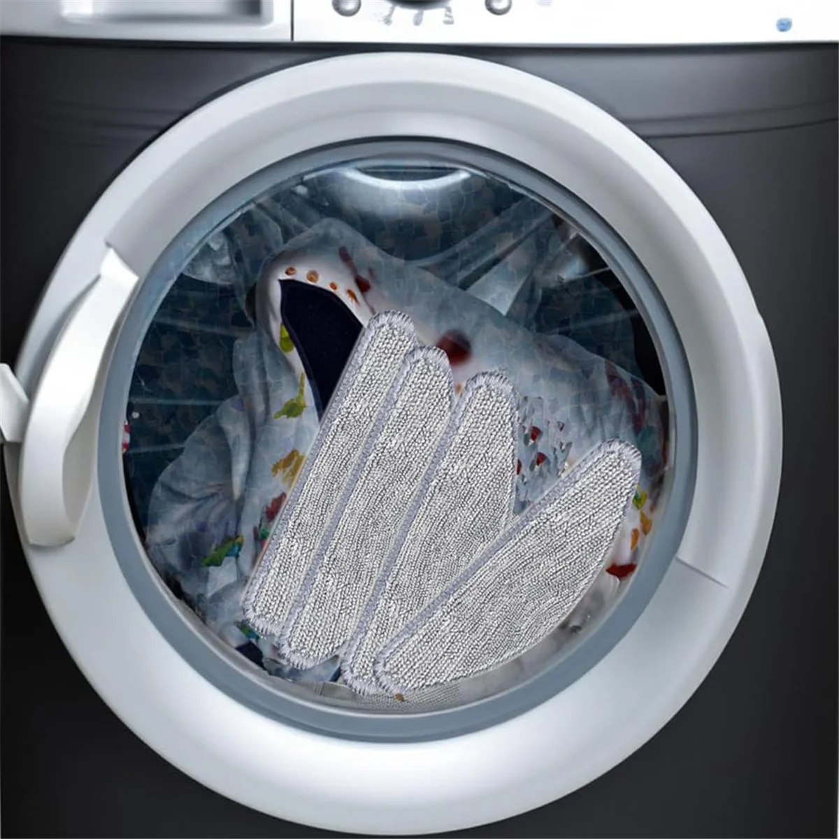 Almohadillas de microfibra lavables para iRobot Roomba Combo I5/I5 +/J5/J5 +, piezas de repuesto para Robot aspirador, 4 piezas