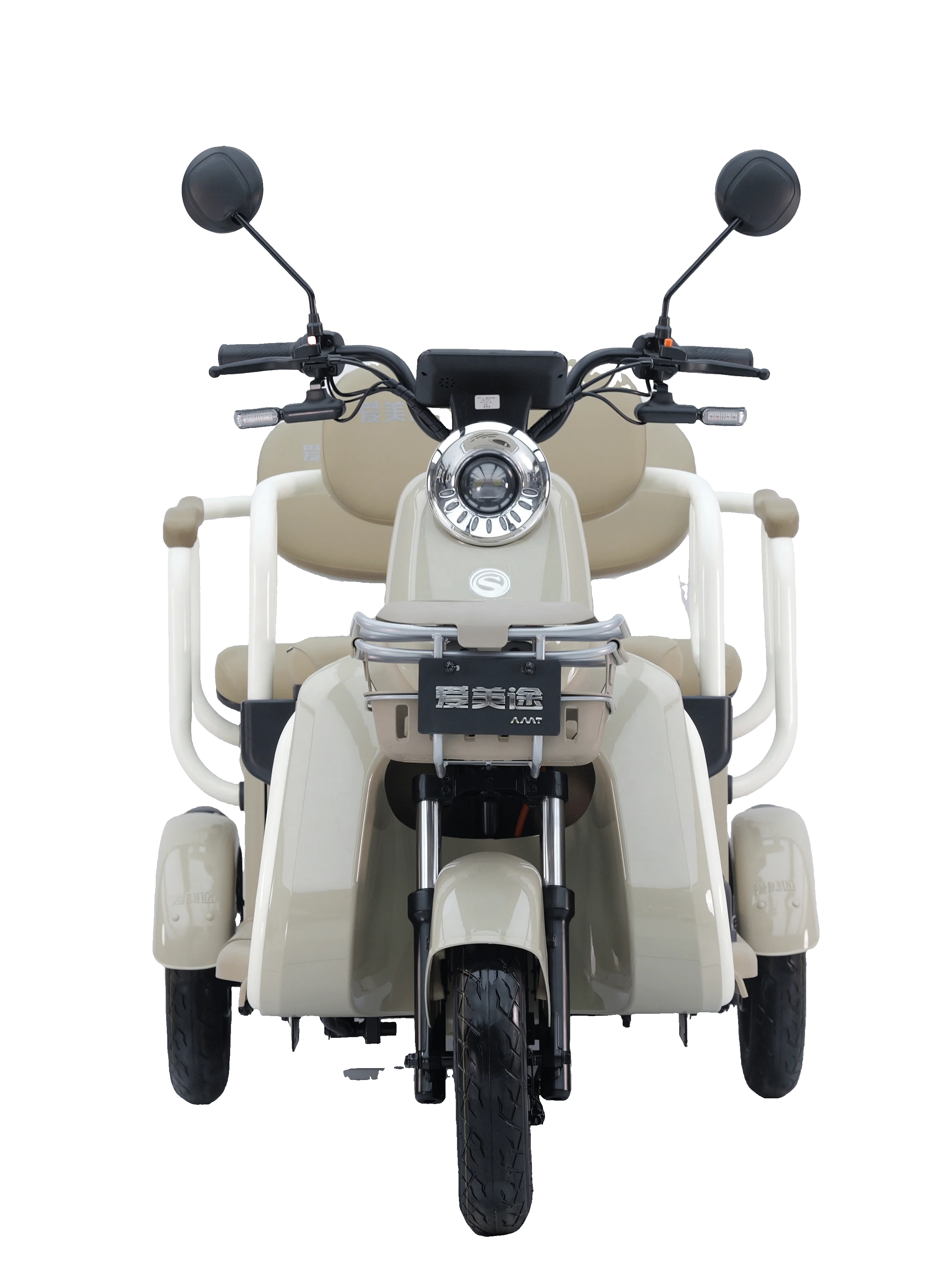 C21 Open Body Electric Tricycle 60v 200kg Payload Capacity 3-Wheel Leisure Cargo Steel Bike for Adults Large Discount