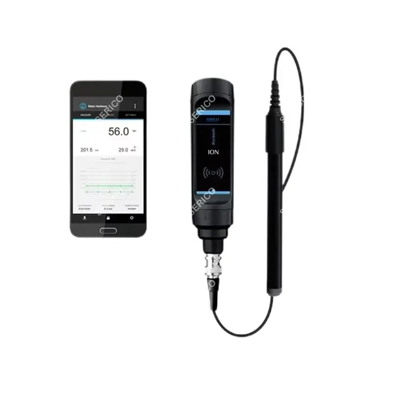 SERICO Pocket Bluetooth Water Hardness Tester Water Hardness Meter Acid Concentration Meter Model: BT-WH-S40