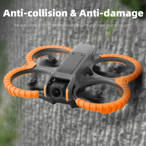 Imagen 2 del producto Protector de hélice Sunnylife para DJI Avata 2, parachoques anticolisión, protectores de anillo, piezas de carcasa de cubierta superior de Dron