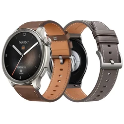 Soft Leather Strap For Huami AMAZFIT BALANCE/CHEETAH Band Amazfit BIP5 GTR 4 3 Pro 47mm GTS 4 3 20mm 22mm Men Women Wristbands