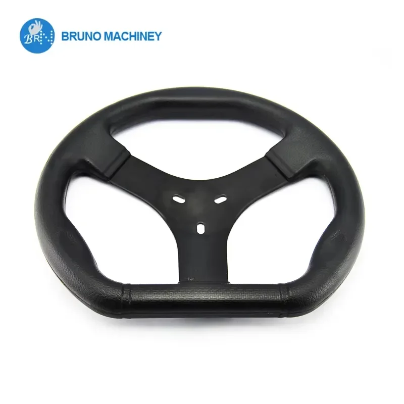 320mm Aluminum Blue/Black Steering Wheel for 1000cc Buggy Pedal Kart Frame-Replacement Part