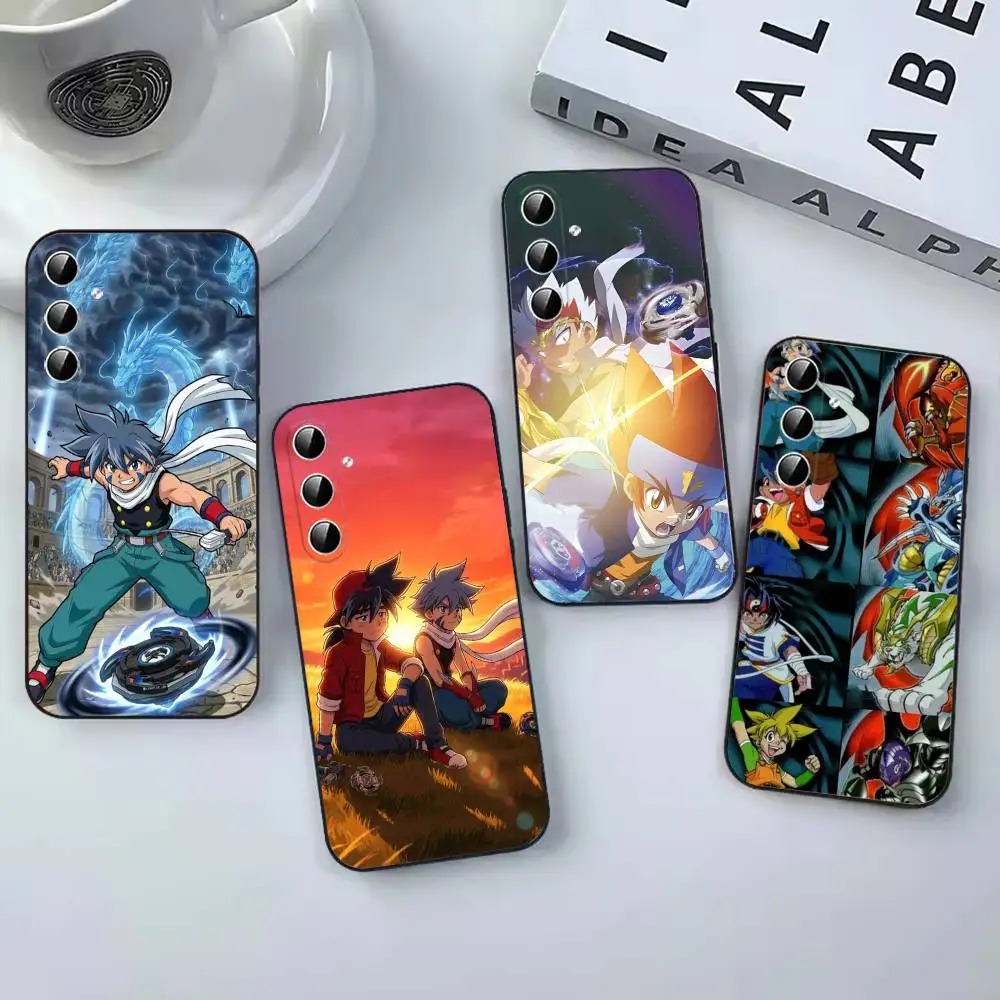Funda de teléfono de moda con diseño de anime B-Beyblade C-Cartoon para Samsung Galaxy A12 22,32,52,53,71,73, Note9,10,20 Ultra