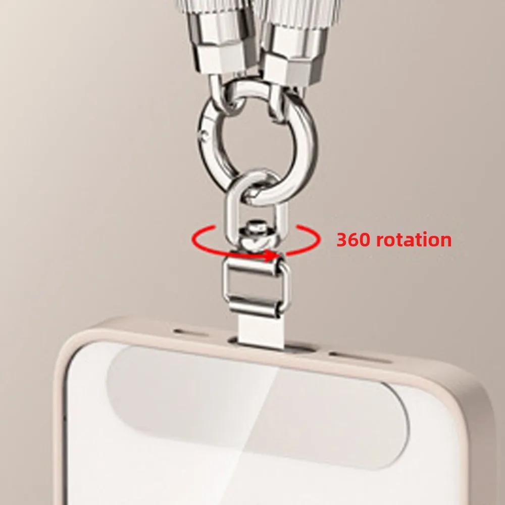 

Type C Data Cable Crossbody Mobile Phone Lanyard PD66W 2 in 1 Fast Charging Phone Strap Braided Anti-lost Phone Hanging Rope