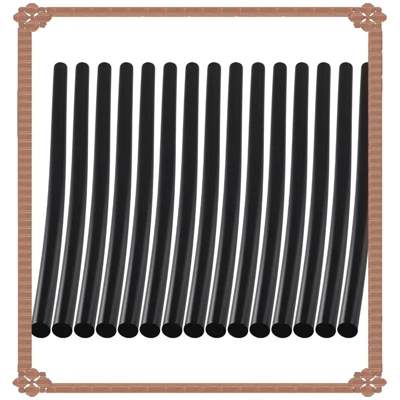 

24-Hour Delivery 15Pcs Hot Glue Sticks, 270 X11mm Black Hot Melt Glue Sticks For Car Body Dent Repair Remover Crafts DIY Project