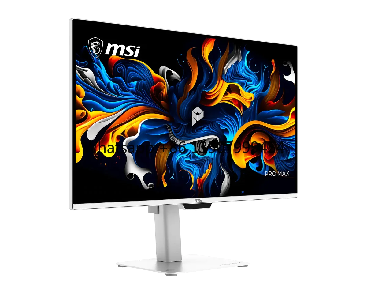 

2026 New MSI PRO MAX 271UPXW12G Monitor 27" 4K 120Hz QD-OLED 0.03ms HDR Dual Type-C 98W Display 166PPI EyesErgo for Business