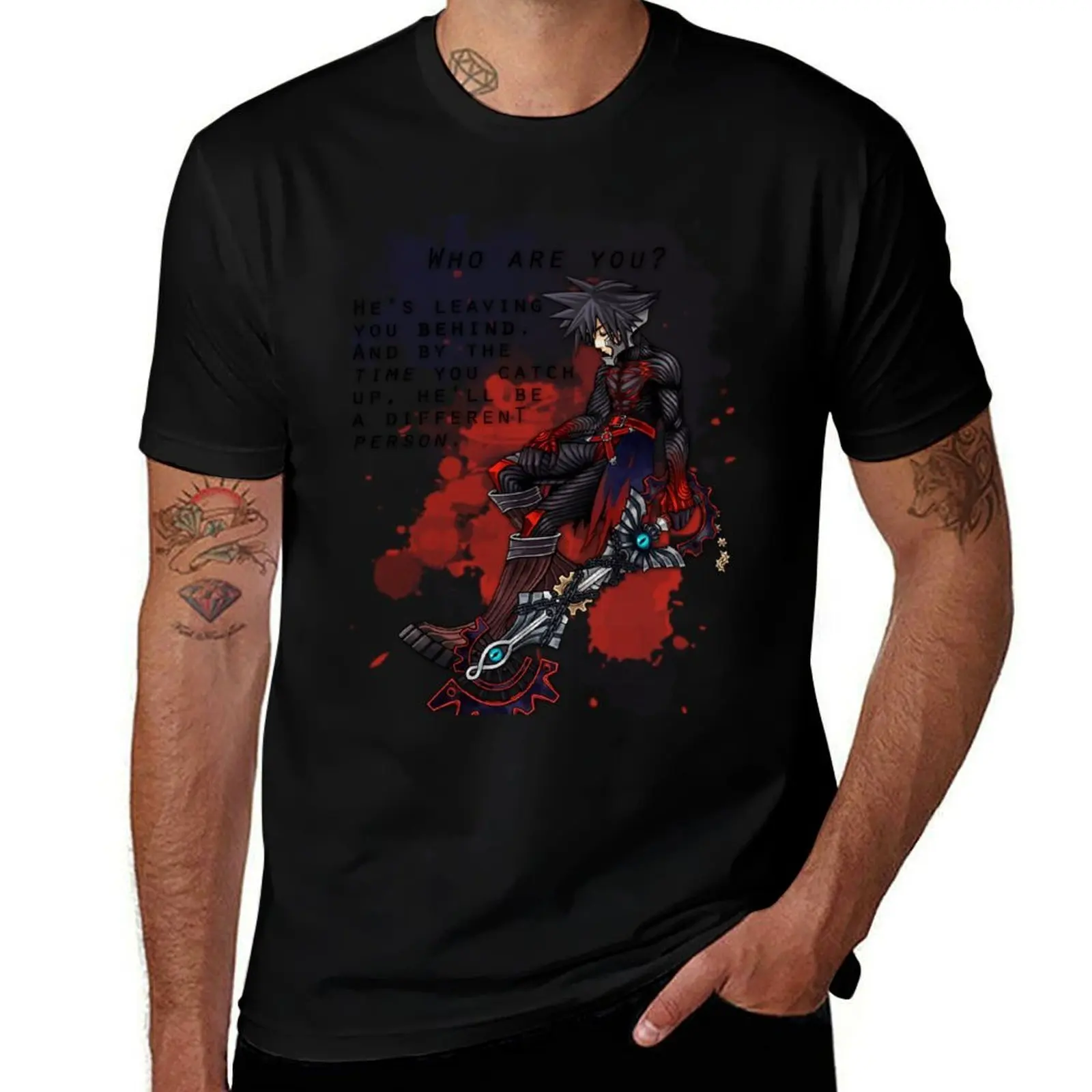 vanitas Quotation T-Shirt Sports Casual Short Sleeve Cotton Tee