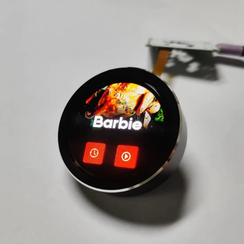 DN-ESP32 S3 LVGL Макетная плата 1,5-дюймовый 466X466 Круглая сенсорная ручка OLED Дисплей Wi-Fi Bluetooth с платой адаптера