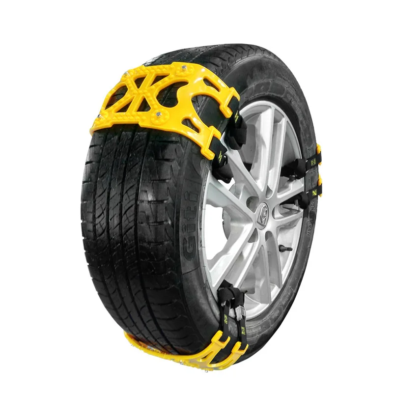 

1PC Car Tire Anti-skid Chain Car SUV Universal Outdoor Emergency Chain Snow Mud Anti-skid Chain Tendon Anti-skid Chain