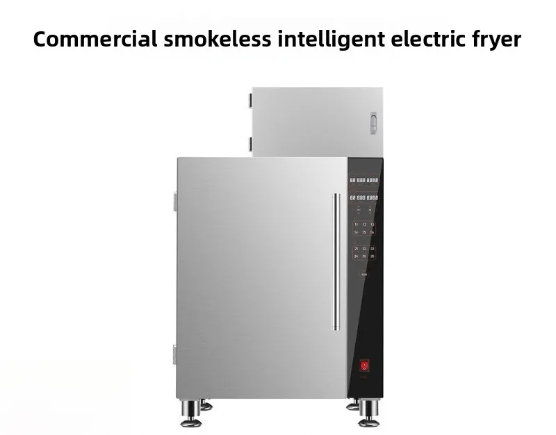 Commercial Smokeless Intelligent Fryer, Degreasing Fume Purification and Deodorization Electric Fryer, Regular Constant