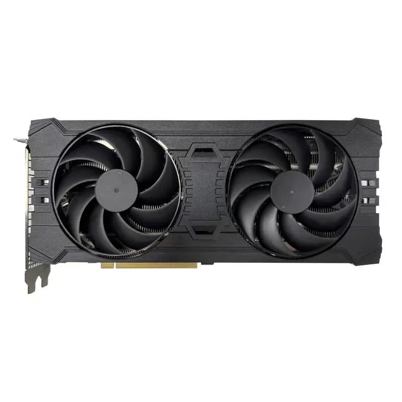 MI50 16G with 2x Fans Cooling Graphics Cards GPU Good Condition Radeon VII Graphic Card 8+8pin Inte   ace