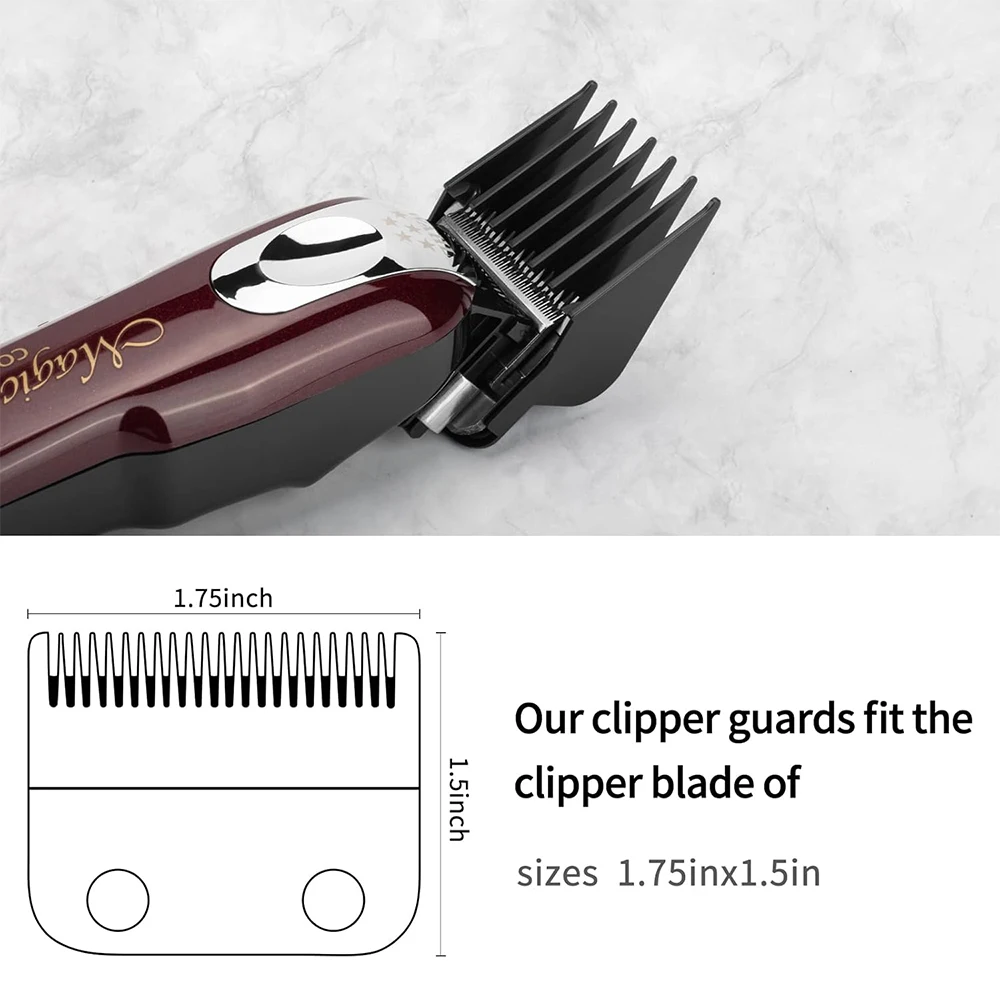 Limit Comb For Big Body Hair Clipper Guards Barber Shop Cutting Guide Combs Electric Clippers 1.5/3/4.5/6/9/12/16/19mm Accessory