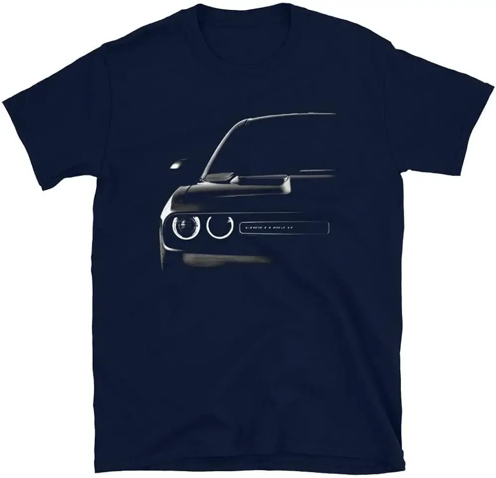 Classic American Challenger Muscle Car Race Car T-Shirt 100% Cotton O-Neck Summer Short Sleeve Casual Mens T-shirt Size S-3XL