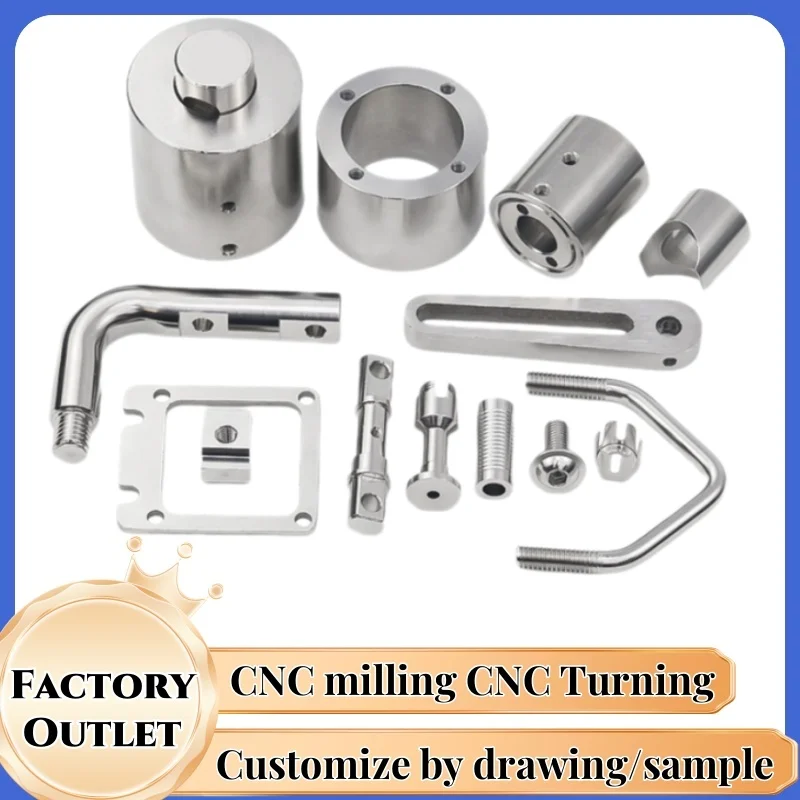 Stainless Steel Hardware Customization Turned Parts Cnc Lathe Processing Services Machine Turned Parts Manufacture Non-standard