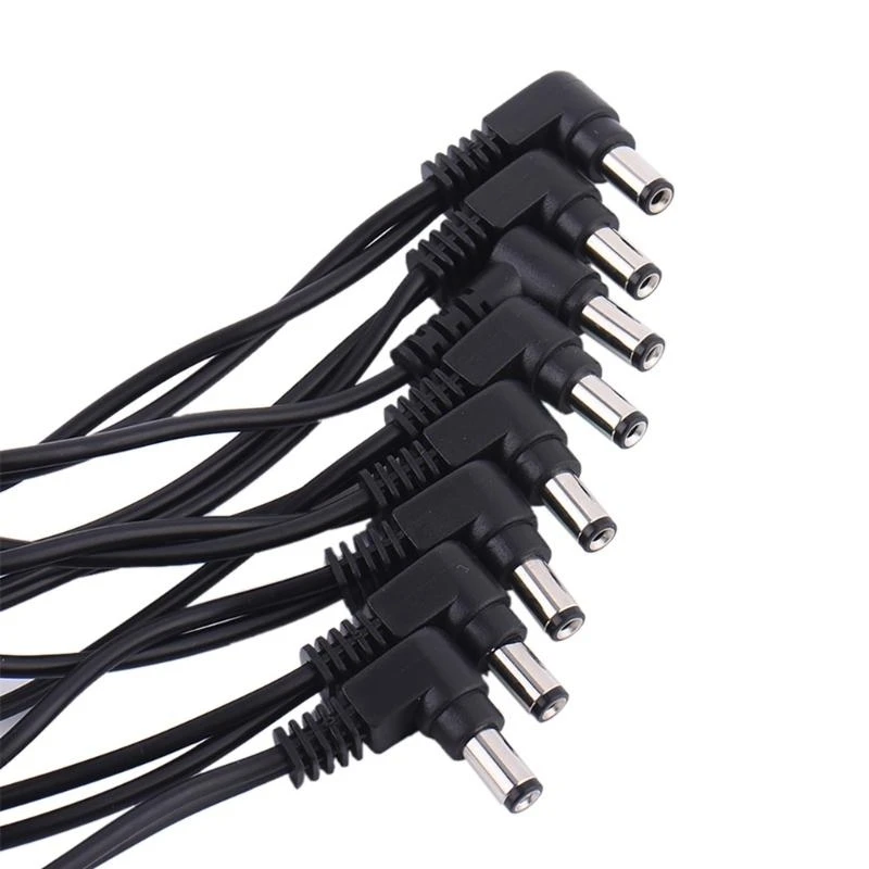 Power Supply Adapter Splitter Cord with Plug for Guitar Effect Pedal