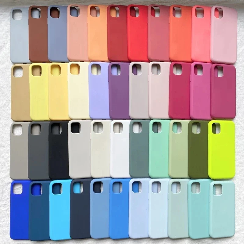 [Stocktake Sales] Silicone Cover For iPhone 16 Pro Max 16Plus+ Box Case (Big Fire Sales)