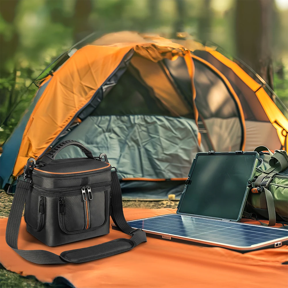 Carrying Case for Jackery Explorer 240 V2 Portable Power Station Bag Waterproof Travel Carrying Bag Anti-drop Travel Storage Bag