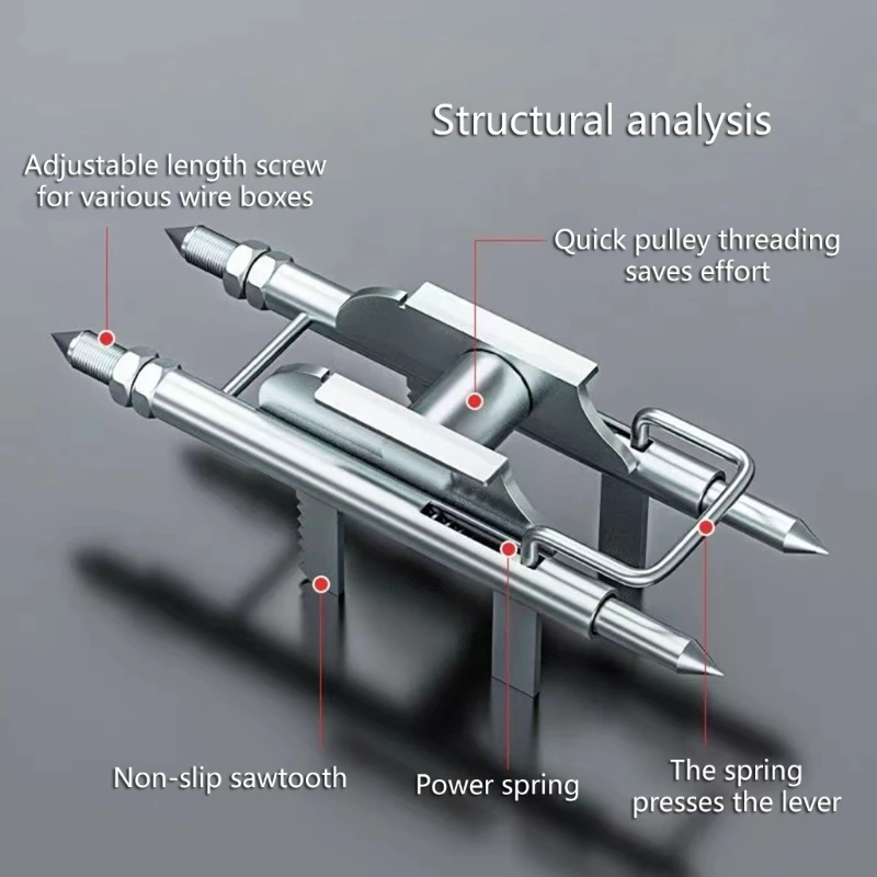 

Wire Pulling Tool Wire Boxes Pulling Aid Cable Threading Aid Wire Cable Threading Aid Tool for Wire Boxes