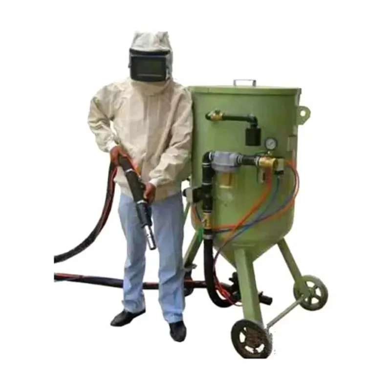 

Portable Sandblasting Machine for Grinding and Sanding Pressure Sand Blasting Machine Size Can Customized Rust and Dust-free