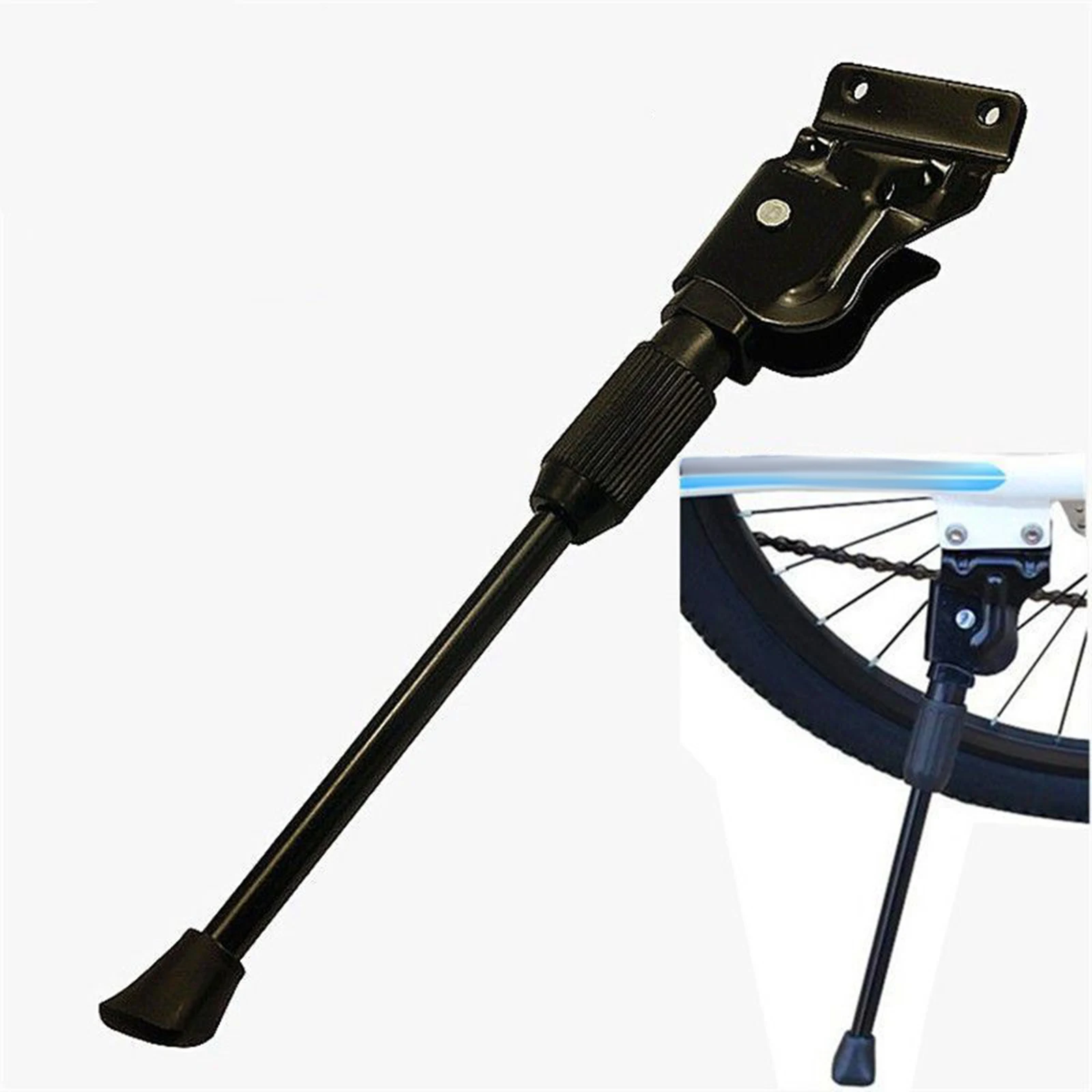 Bike Kickstand Rear Lightweight Side Stand Support Bicycle Kick Stand for Outdoor Riding BMX Mountain Bike Adults Bike Road Bike