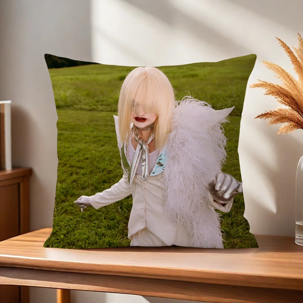 Kim Singer Dracula Kissenbezug Kissenhülle für Zuhause, Sofa, Wohnzimmer, Büro, Café, Auto – Detail 4