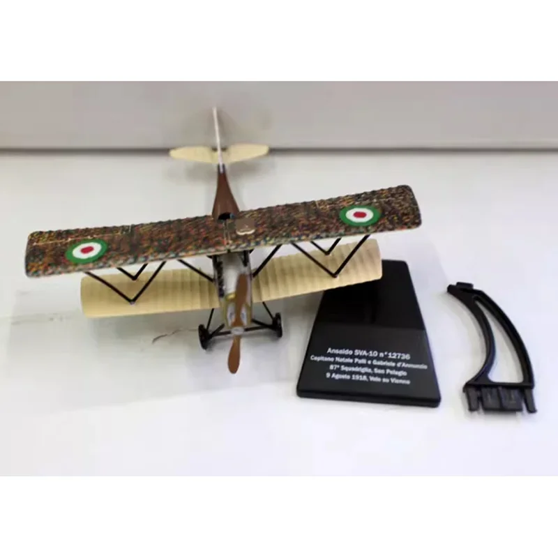 دييكاست 1/72 مقياس الإيطالية SVA 10 Ansaldo مقاتلة Biwing Rreconnaissance نموذج طائرة سبيكة نموذج جمع العرض