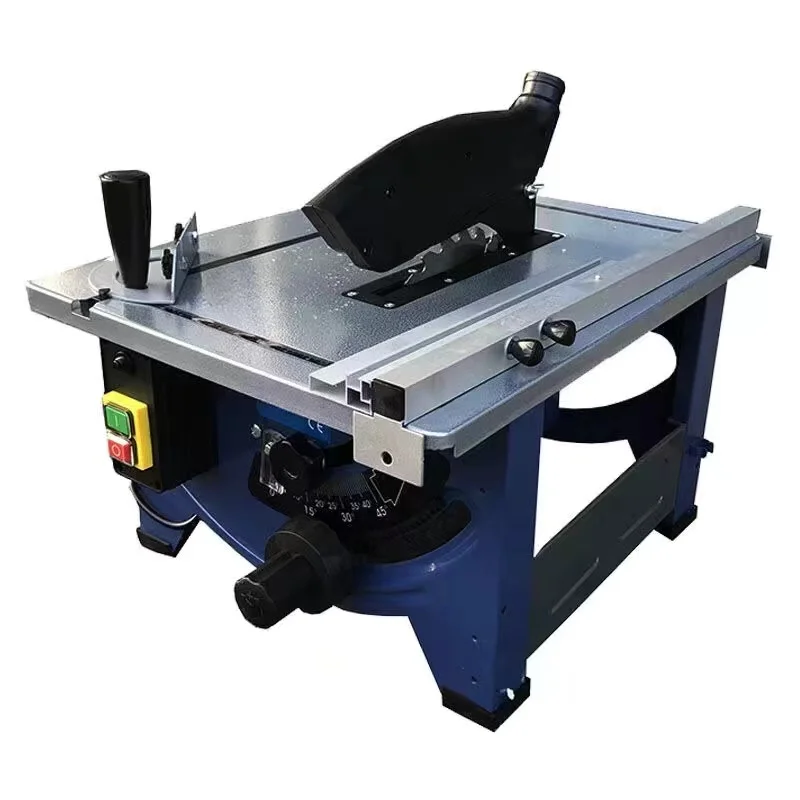 

8 Inch Sliding Table Saw 220V Electric Woodworking Dustproof Cutting Machine Multi-Function Angle Adjustable 210MM Wooden Saw